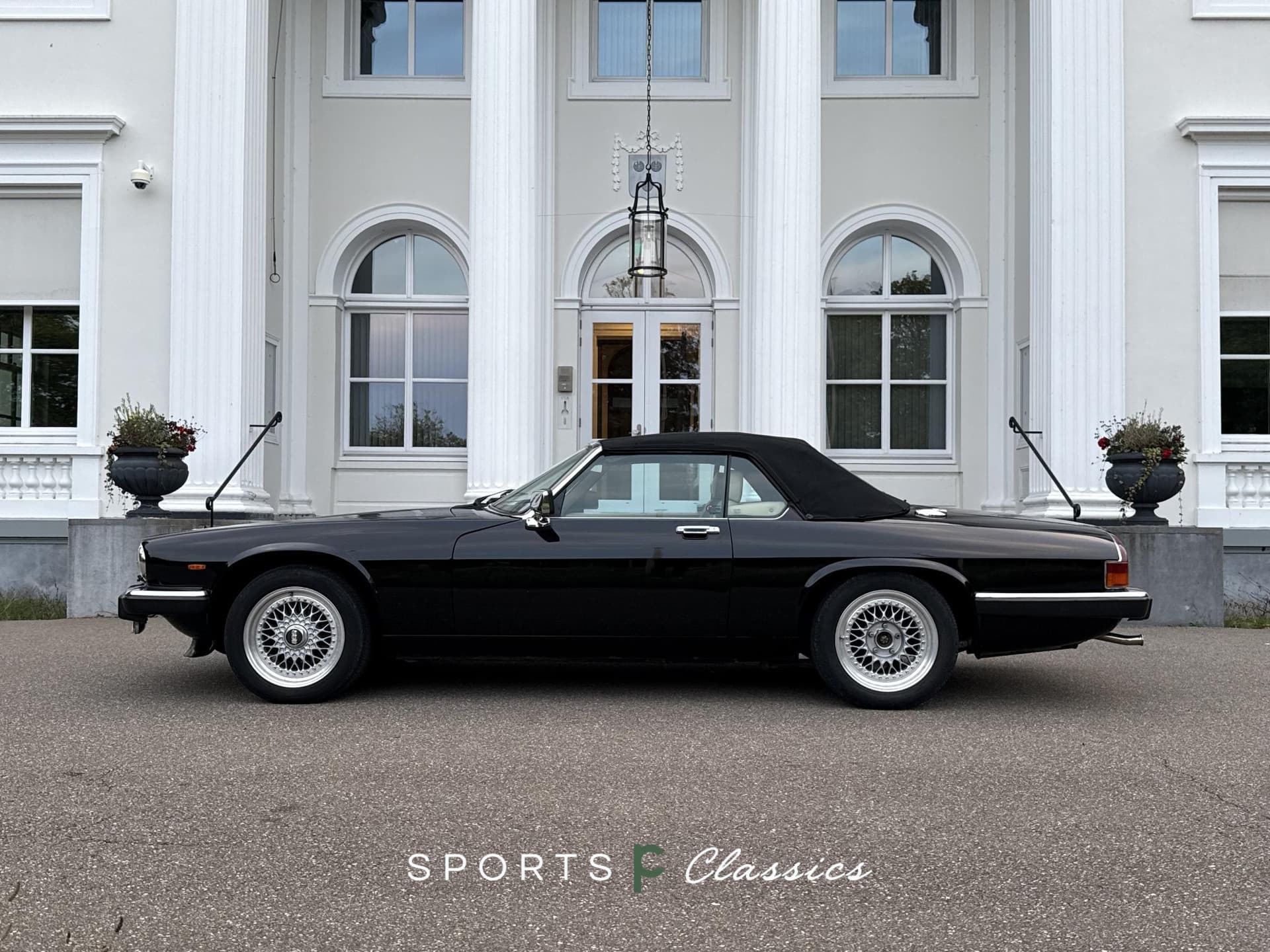 Jaguar XJ XJS V12 convertible 5.3L EU Auto Pionolak zwart beige leder